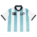 Unisex Boxy Striped Collared Soccer Jersey
