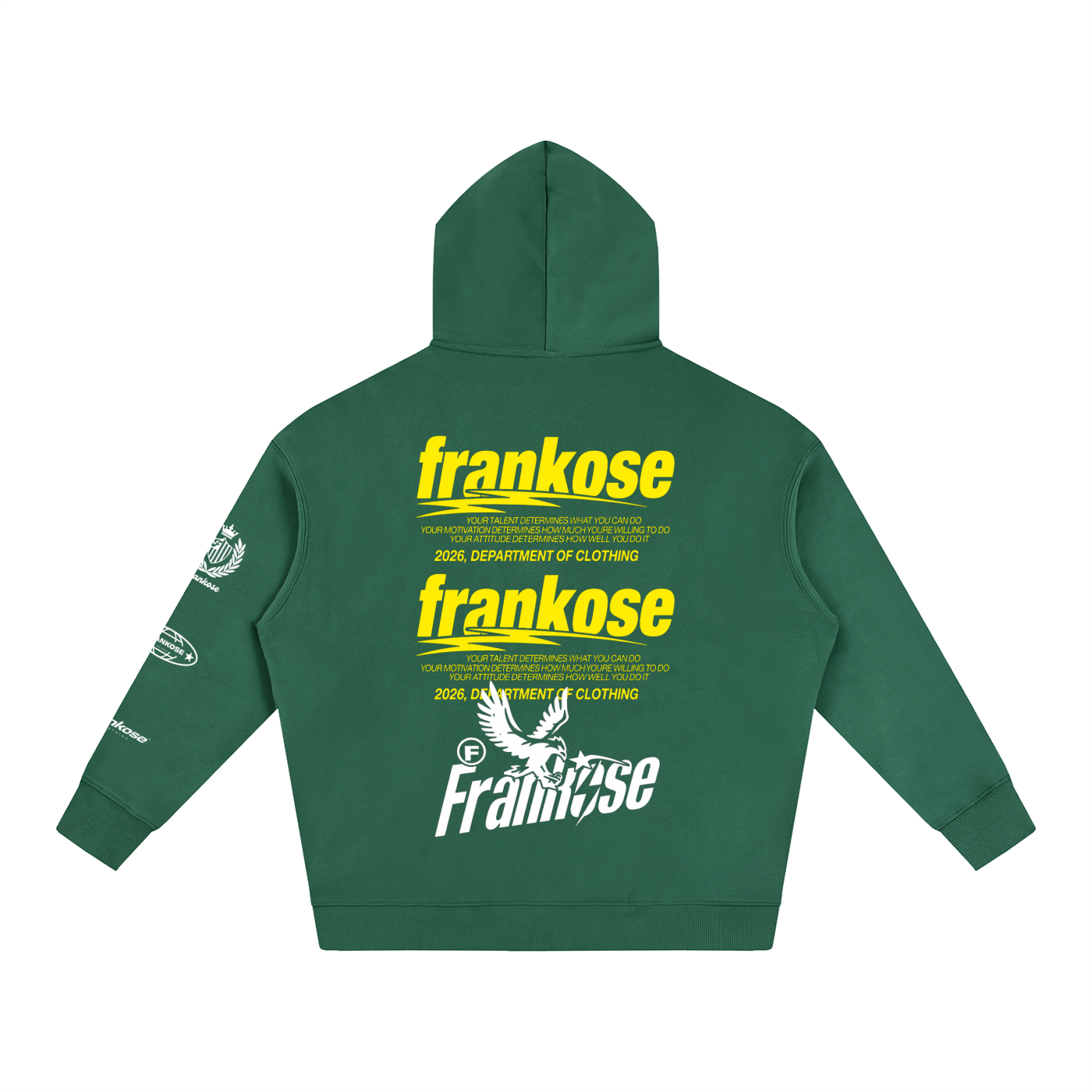 FRANKOSE OVERSIZE FLEECE HOODIE